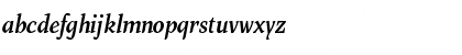 Farrerons Serif DemiBold Italic Font
