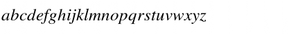 FreeSerif Italic Font
