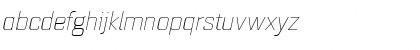 Quarca Ext Thin Italic Font