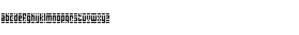 Super Skinny Pixel Bricks Regular Font Super Skinny Pixel Bricks Regular Font