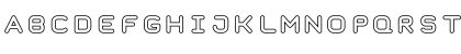 Taurus Mono Outline Bold Font