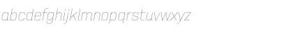 United Italic Reg Thin Font United Italic Reg Thin Font
