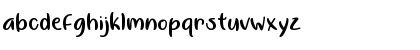 By Me Regular Font By Me Regular Font