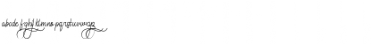 Charlotte Bellamy Regular Font Charlotte Bellamy Regular Font