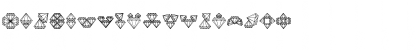 Diamond Blocks Regular Font Diamond Blocks Regular Font