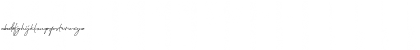 Fadeline Signature Regular Font