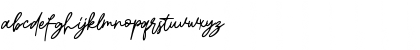 Gatheline Signature Regular Font