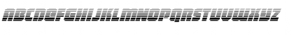 Heavy Falcon Gradient Italic Italic Font