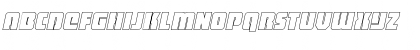 Heavy Falcon Outline Italic Outline Italic Font