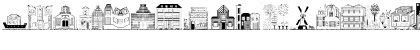 Houses Four Regular Font