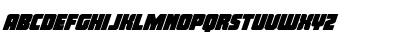 Inspector General Super-Italic Regular Font