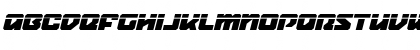 Legacy Cyborg Laser Italic Regular Font