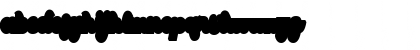 Maloney extrude Regular Font Maloney extrude Regular Font