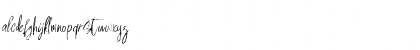 Milles handwriting Demo Regular Font