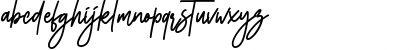 Monoline Signature Regular Font Monoline Signature Regular Font