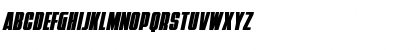 Punch Condensed Italic Regular Font Punch Condensed Italic Regular Font