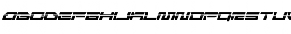 Ranger Force Halftone Italic Regular Font