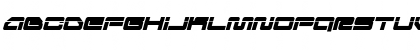 Ranger Force Laser Italic Regular Font