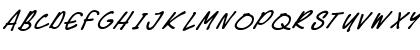 Speedy Marker Italic Font