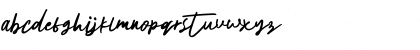 The Horizontal Regular Font