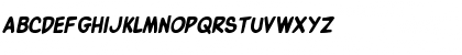 Villain Team-Up Semi-Italic Regular Font
