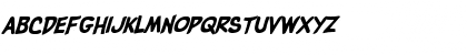Villain Team-Up Spiked Italic Regular Font