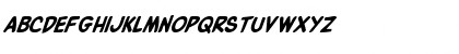 Villain Team-Up Super-Italic Regular Font