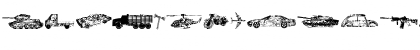 War Items Regular Font War Items Regular Font