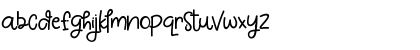 White Pinky Regular Font White Pinky Regular Font