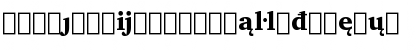 Charter Ext BT Black Extension Font Charter Ext BT Black Extension Font