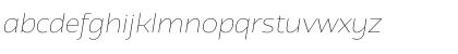 Atozimple Thin Italic Font