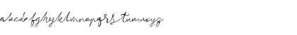 Batavia Glamore Script Regular Font