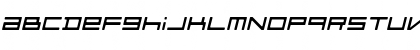 F-Zero GX Menu Font OblSemiRnd Italic Font