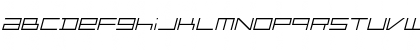 F-Zero GX Menu Font Thin Italic Font