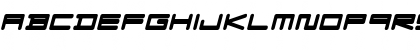 F-Zero GX Venue Font Italic Font