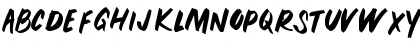PEUNA BRUSH Regular Font PEUNA BRUSH Regular Font