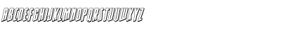 Rhinoclops 3D Italic Regular Font