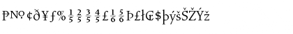 VendettaLightFractTF Regular Font