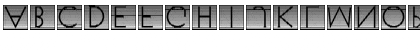 VenetianBlind Regular Font VenetianBlind Regular Font