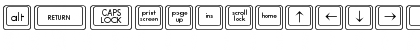 Compboard CAPS Regular Font