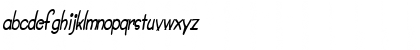 Crayon-Condensed Italic Font
