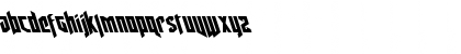 Deathshead Leftalic Italic Font