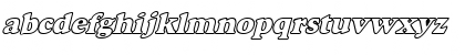 Dover Hvy Hollow Italic Regular Font