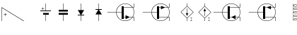 Electronic Plain Font