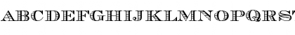 Chevalier Becker Stripes DisC Regular Font