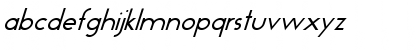 Geo-Italic Regular Font