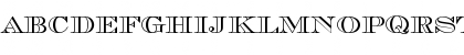 Chevalier Becker Open Discaps Regular Font