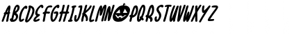 Halloween Treats Italic Font Halloween Treats Italic Font