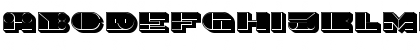 Imbecile 3D Filled Font