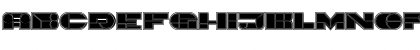 Imbecile Outlined Filled Font